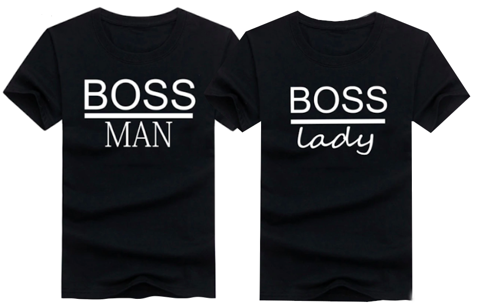 T-shirt Boss Man/Boss Lady - Hipp Kiddo