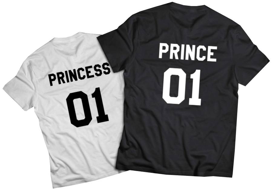 prince and princess shirts