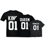 T-shirt Set Princess + King + Queen