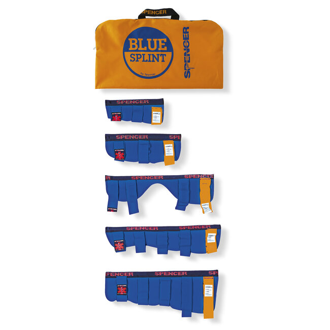 Spencer Blue Splint Kit, set van 5 splints