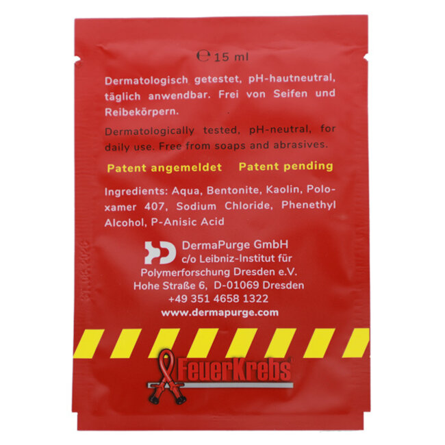 PAK-EX Professionele huid reinigingsgel  sachets 15 ml