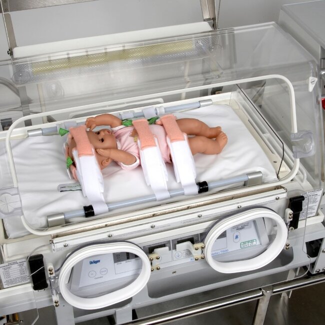 Paraid NEO-Restraint, harnassysteem voor pasgeborenen