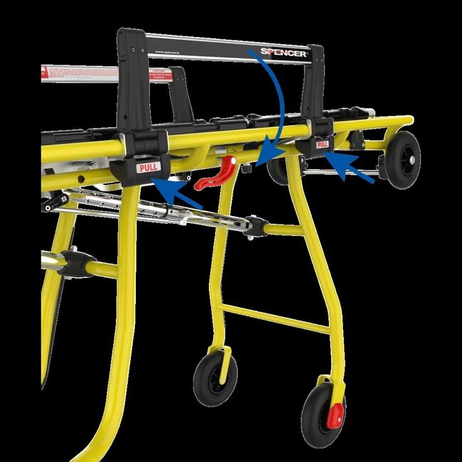 Spencer Carrera XL T TEC MAX 10G Brancard