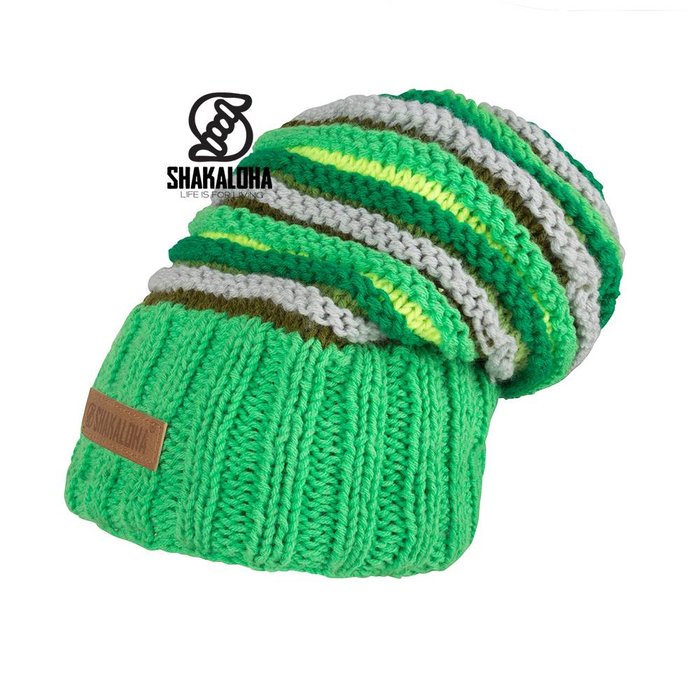 Shakaloha Beanie Ben Green mit Fleecefutter