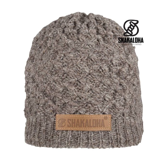Shakaloha Beanie Bacca Hellbraun
