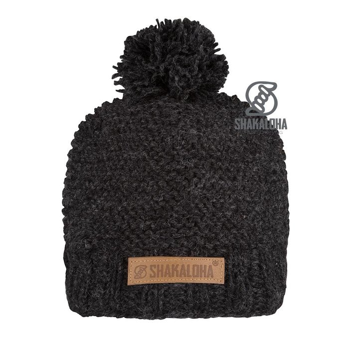 Shakaloha Beanie Bull Anthracite