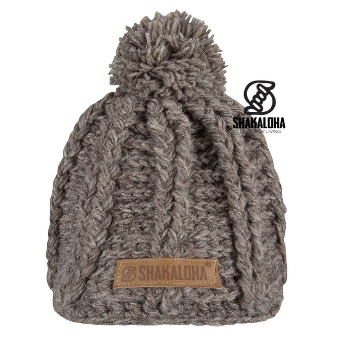Shakaloha Beanie Boss Lichtbruin