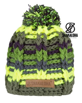 Shakaloha Beanie Boss Camuflaje Verde