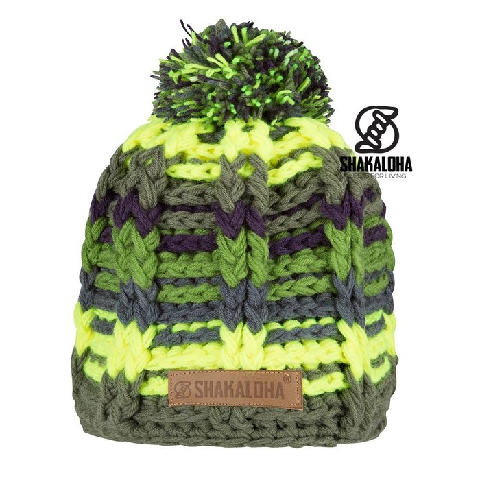 Shakaloha Muts Boss Camouflage Groen