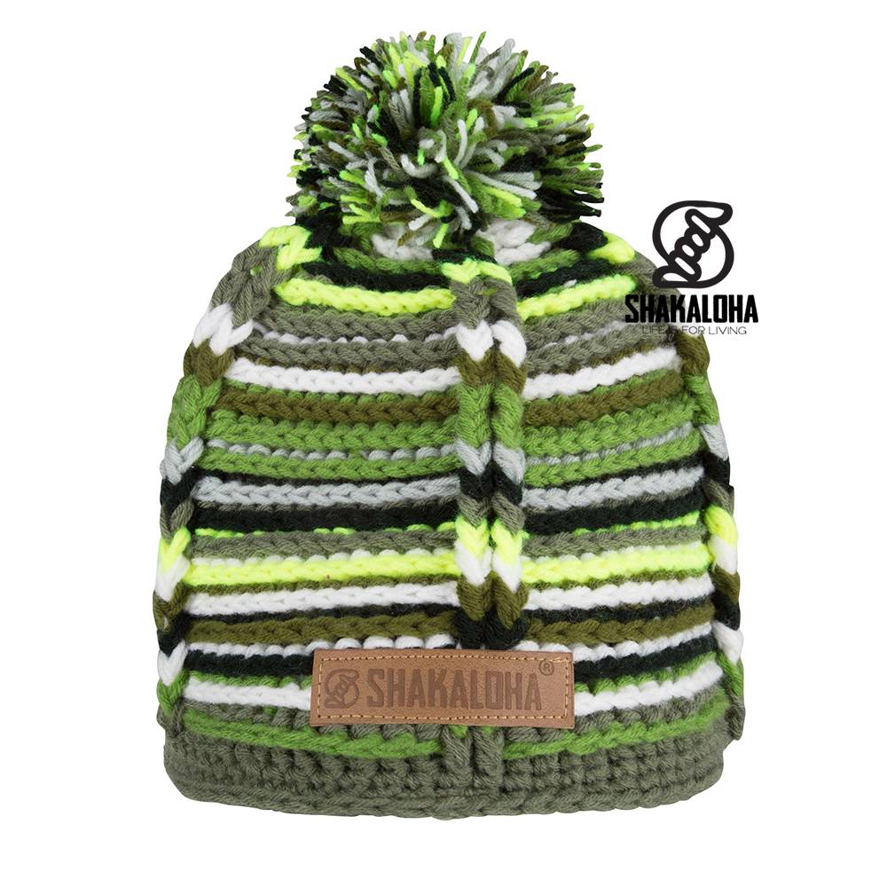Shakaloha Gorro Baron camuflaje verde