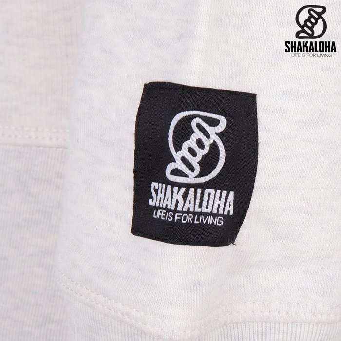 Shakaloha Herren Ziphood Bio-Baumwolle Blaudruck