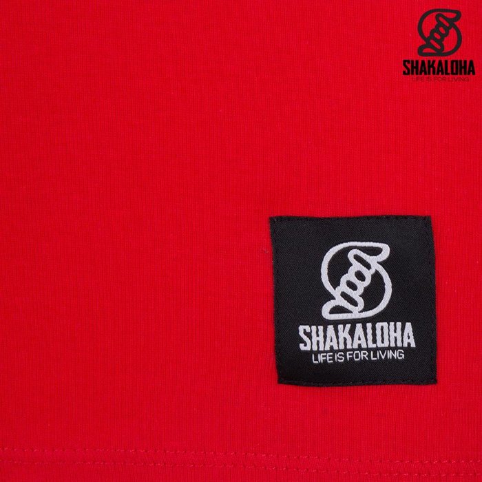 Shakaloha Womens Shirt Organic Cotton with Shakaloha Print