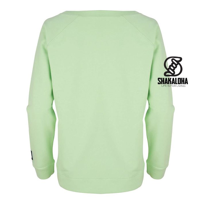 Shakaloha Pull Femme Hider Rose - Coton Bio avec imprimé Shakaloha