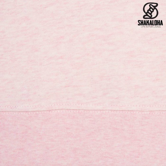 Shakaloha Pull Femme Hider Rose - Coton Bio avec imprimé Shakaloha