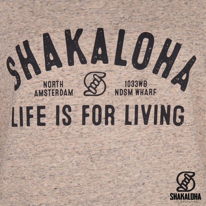 Shakaloha Damenpullover Tripper Clay – Bio-Baumwolle mit Shakaloha-Print