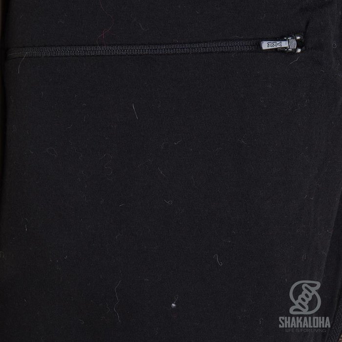 Shakaloha Chaleco de punto de lana Shakaloha Sierra Azul Antracita con forro de algodón y cuello alto - Hombre/Unisex - Hecho a mano en Nepal con lana de oveja