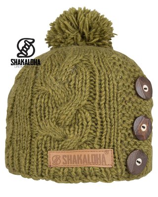 Shakaloha Gorro Basil Verde Talla Única
