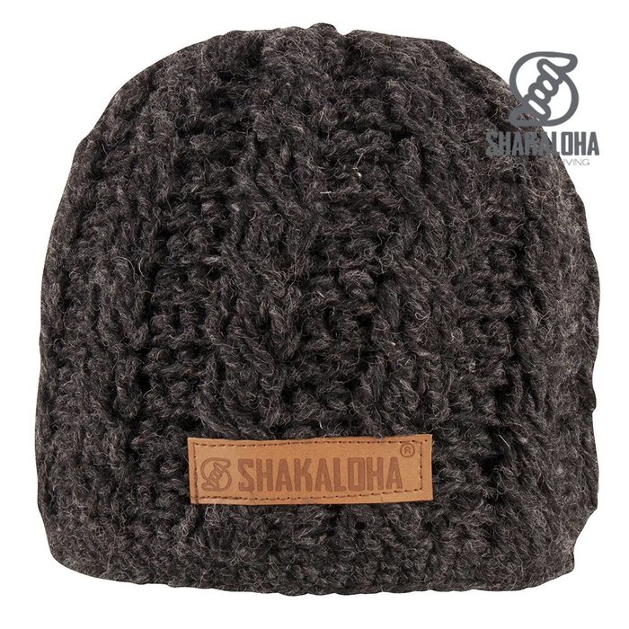 Shakaloha Bibb Beanie Antracite OneSize