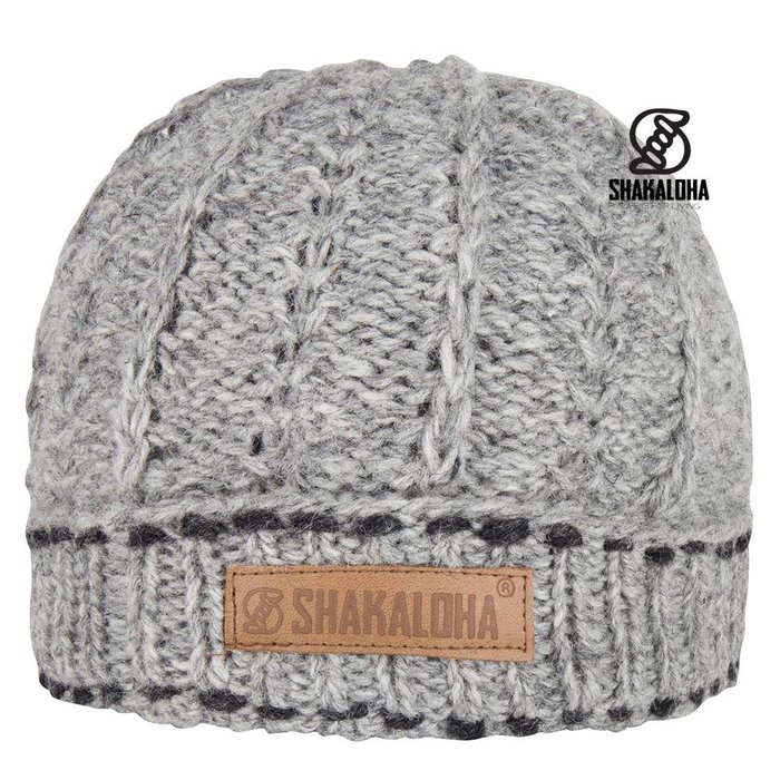 Shakaloha Gorro Bowl Gris Talla Única