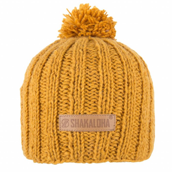 Shakaloha Gorro Bopper Mostaza Talla Única