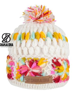 Shakaloha Zingy Beanie WhiteMulti
