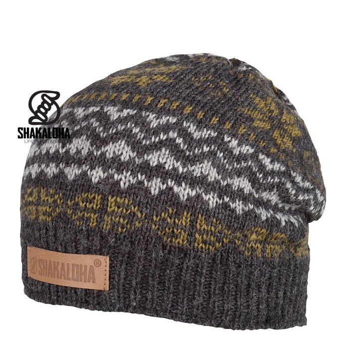 Shakaloha Gorro Click GrisVerde Talla Única