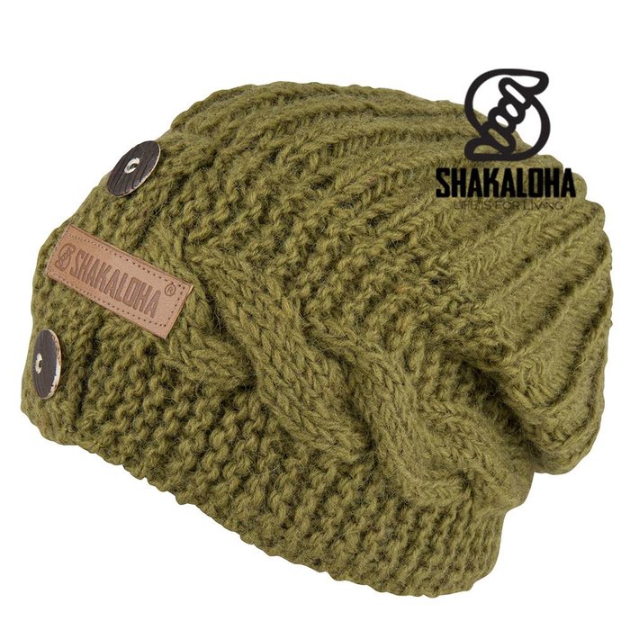 Shakaloha Betsy Beanie Grün Einheitsgröße