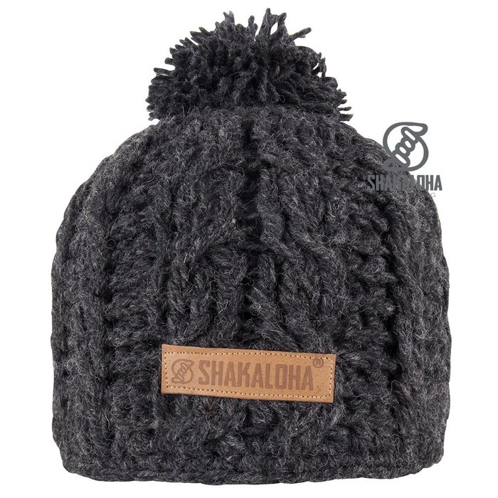Shakaloha Broh Beanie Antracite OneSize