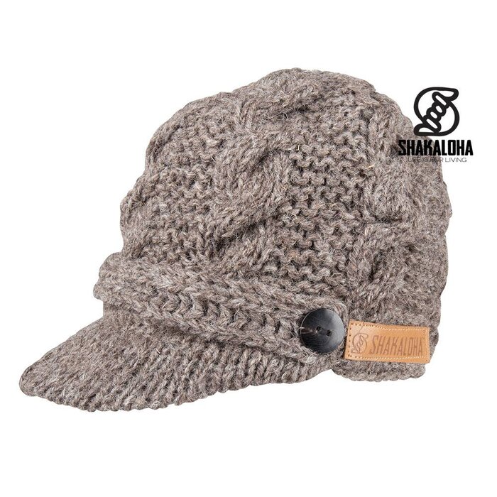 Shakaloha Gorro Bronco Marrón Talla Única