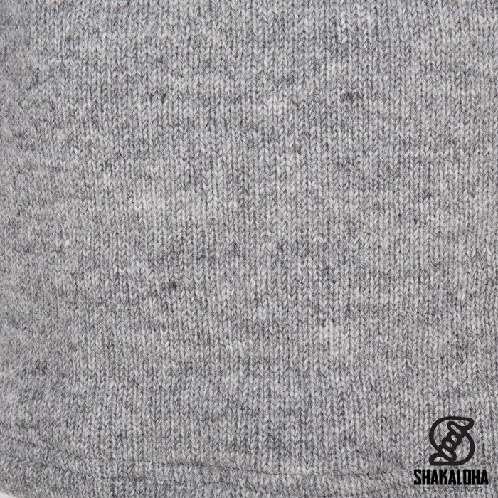 Shakaloha Shakaloha Gestrickte Wollweste Linder mit Baumwollfutter und Kapuze – Damen – Handgefertigt in Nepal aus Schafwolle