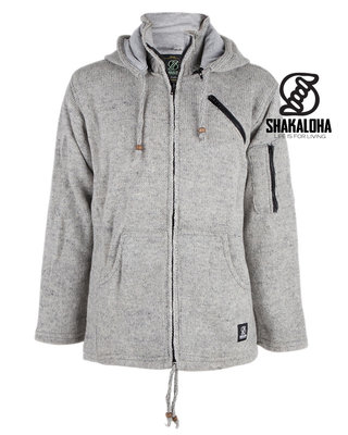 Shakaloha Cruiser Ziphood Grijs