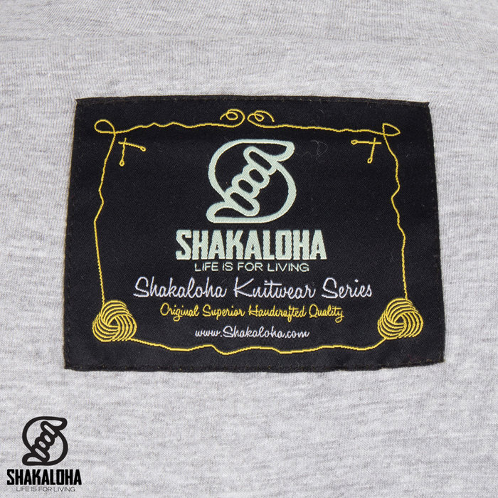 Shakaloha Shakaloha Knitted Wool Cardigan Pine Beige Cream with Fleece Lining and High Collar - Man/Uni - Handmade in Nepal from Sheep Wool