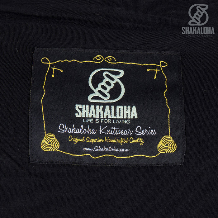 Shakaloha Chaleco de punto de lana Shakaloha Verge antracita con forro de algodón y cuello alto - Hombre/Unisex - Hecho a mano en Nepal con lana de oveja