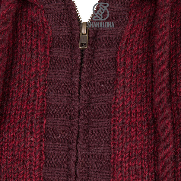 woolen knitted cardigan