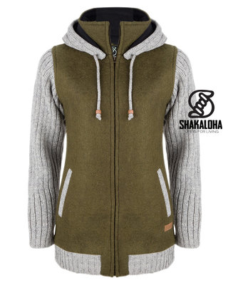Shakaloha Baseball ZH Olive