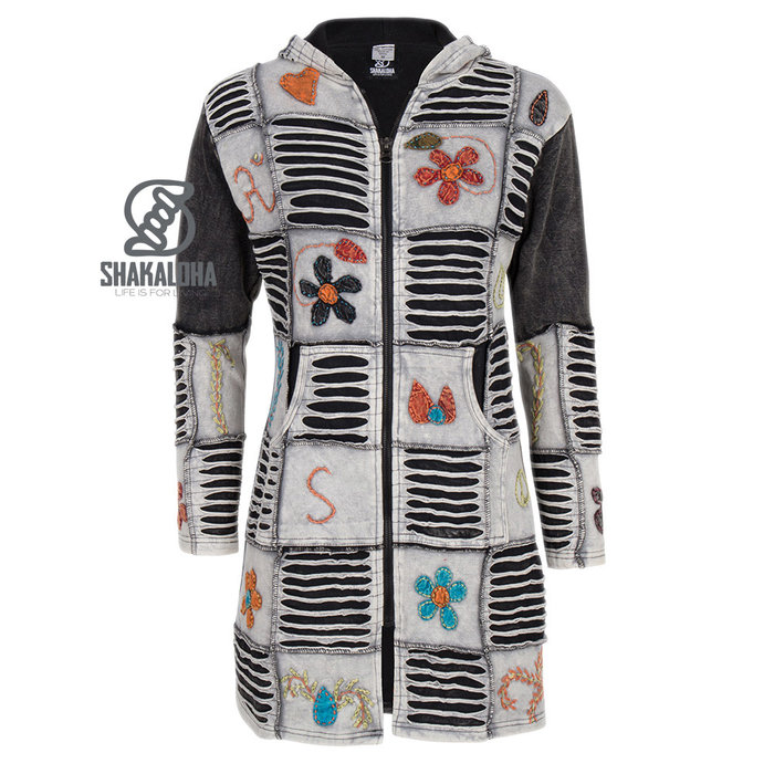 Shakaloha W Flexx Long Lined WeißGrau