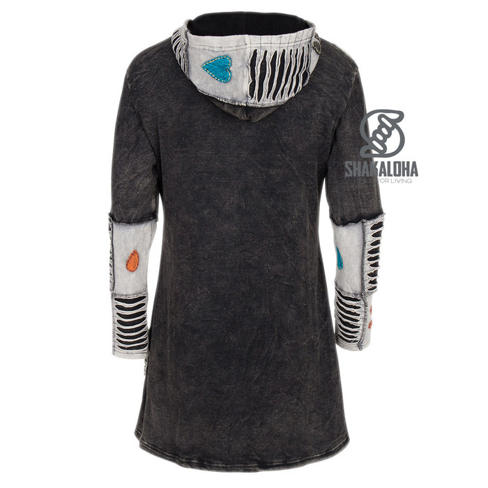 Shakaloha W Flexx Long Lined BlancoGris