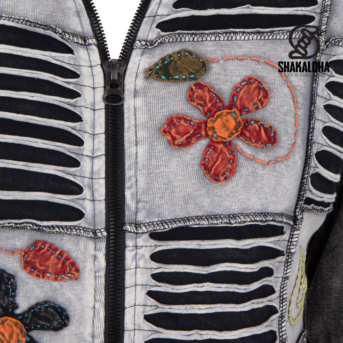 Shakaloha W Flexx Long Lined WeißGrau