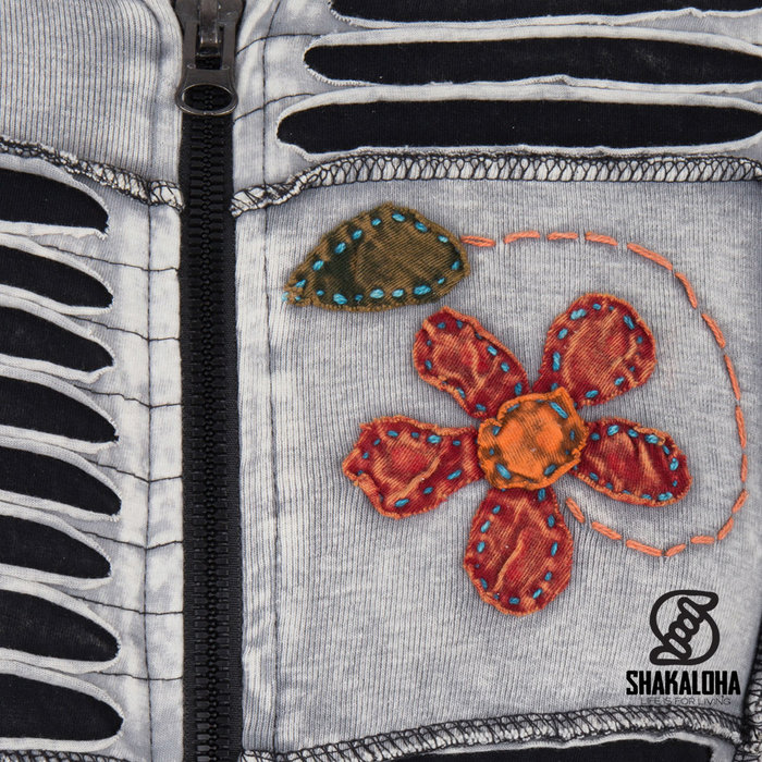 Shakaloha W Flexx Long Lined WeißGrau