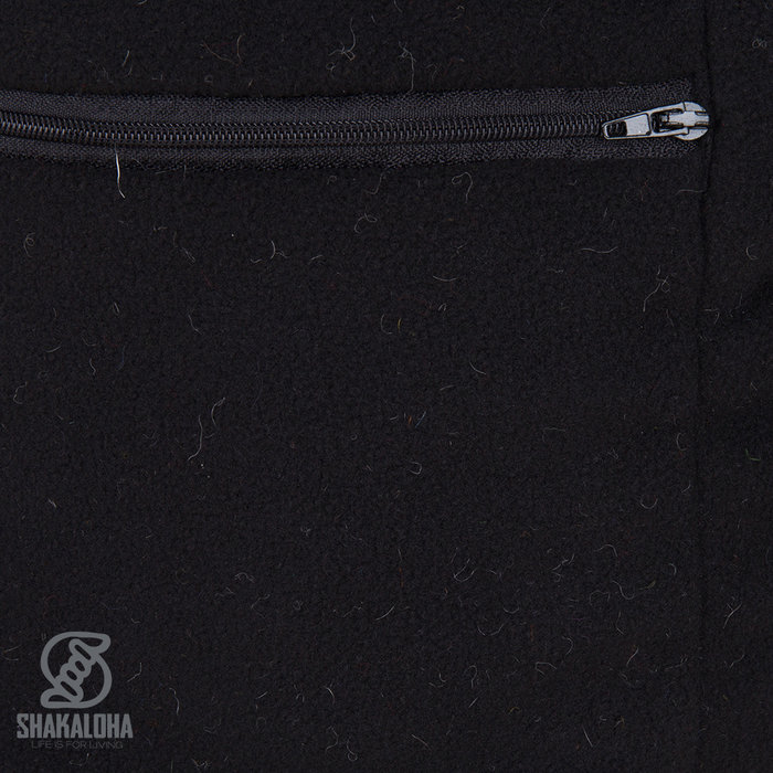 Shakaloha Shakaloha Knitted Woolen Jacket Riddle ZH Natural colors with Fleece Lining and Detachable Hood - Woman - Handmade in Nepal from sheep's wool