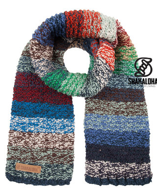 Shakaloha Juice Scarf Merino Wool Multicolor