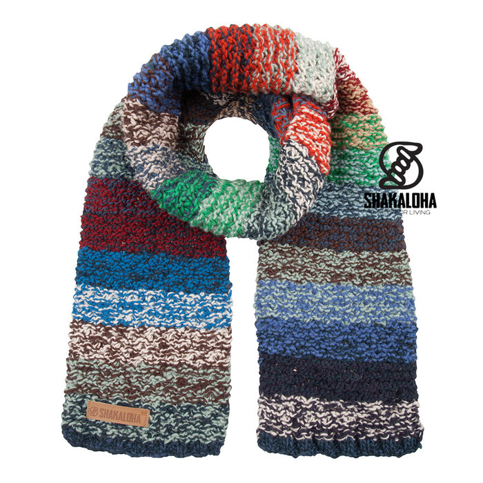 Shakaloha Gebreide Wollen Sjaal Merino Wol Juice Scarf Merino