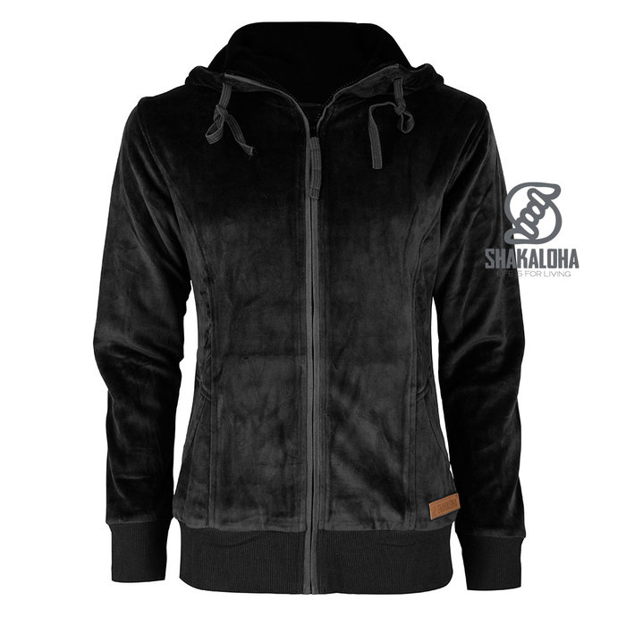 Shakaloha W Vamp Schwarze Samtjacke