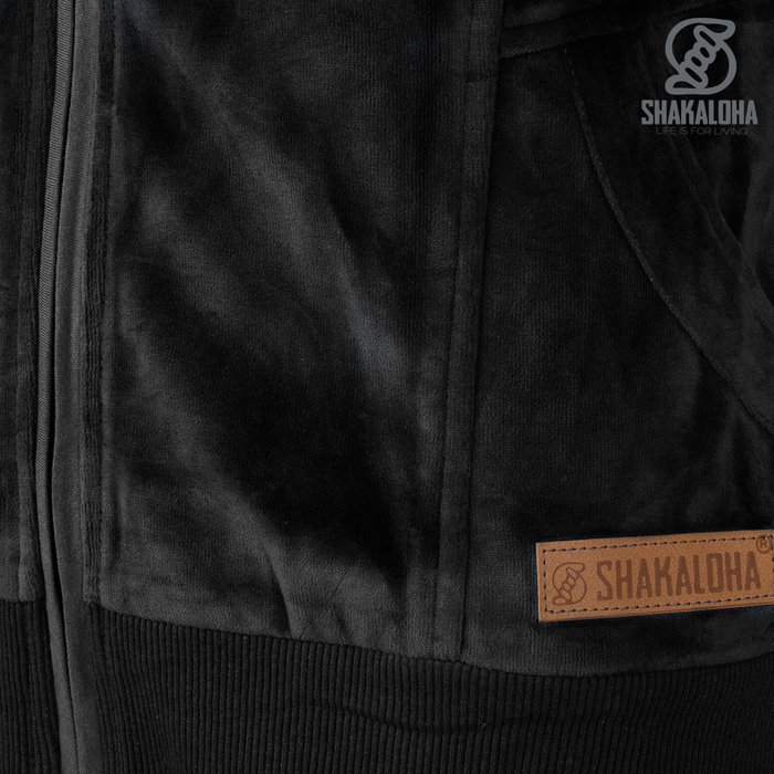 Shakaloha W Vamp Schwarze Samtjacke