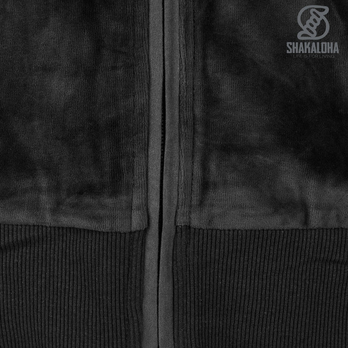 Shakaloha Veste en velours noir W Vamp