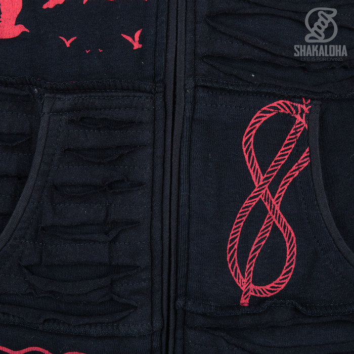 Shakaloha W Seabreeze Black Red