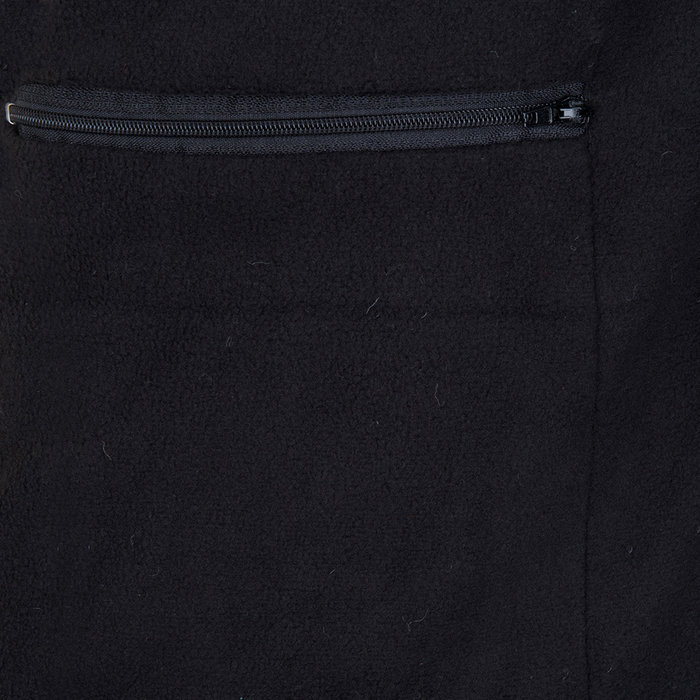 Shakaloha Shakaloha Gebreid Wollen Vest Plata ZH Antraciet met Fleece Voering en Afneembare Capuchon - Man/Uni - Handgemaakt in Nepal van Schapenwol