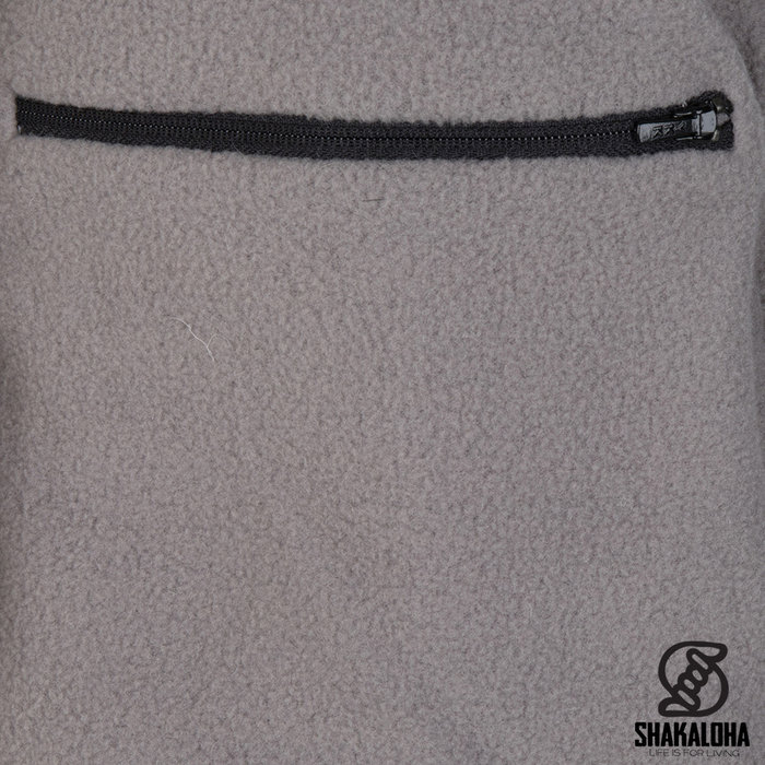 Shakaloha Shakaloha Knitted Woolen Jacket Whistler DLX with Fleece Lining and Detachable Hood - Woman - Handmade in Nepal from sheep's wool