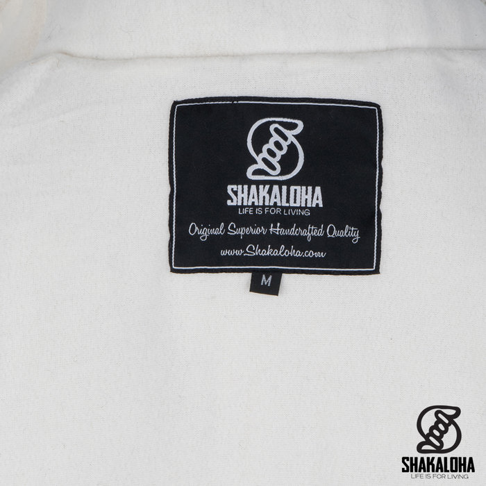 Shakaloha Chaleco de punto de lana Shakaloha Whistler DLX con forro polar y capucha desmontable - Mujer - Hecho a mano en Nepal con lana de oveja