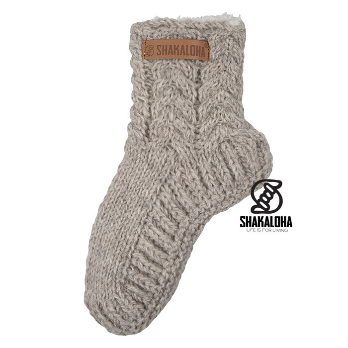 Shakaloha Easy Sunday Socks Beige
